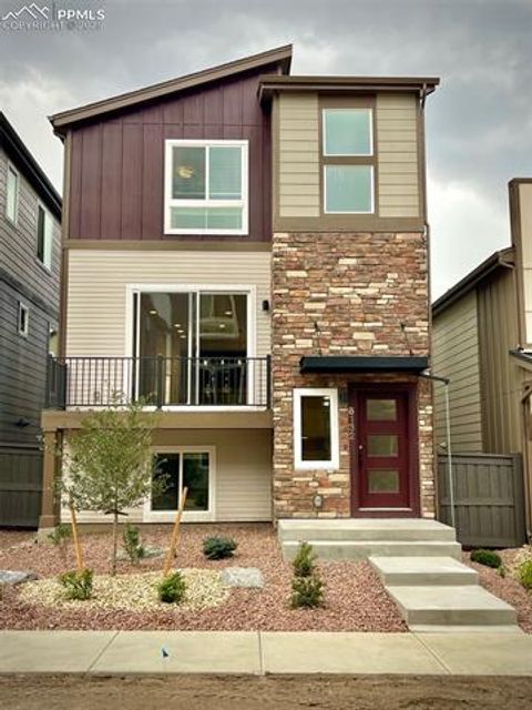 Photo of 6132 Steele Creek Way, Colorado Springs, CO 80922 (MLS # 6918203)