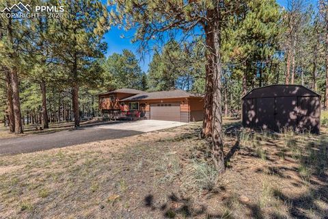 Tiny photo for 702 Sunnywood Loop, Woodland Park, CO 80863 (MLS # 4263850)