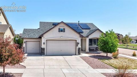 Photo of 6708 Mineral Belt Drive, Colorado Springs, CO 80927 (MLS # 6756375)