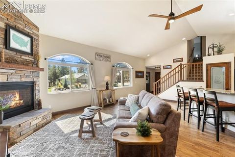 Tiny photo for 1322 Firestone Drive, Woodland Park, CO 80863 (MLS # 1939455)