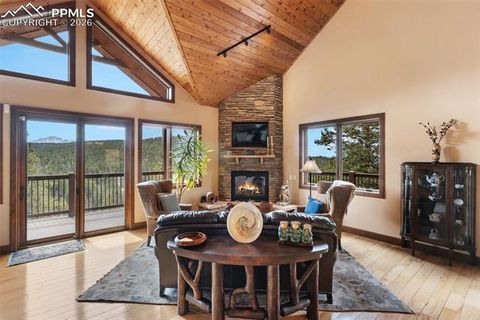 Tiny photo for 12810 Rampart Range Road, Woodland Park, CO 80863 (MLS # 9476212)