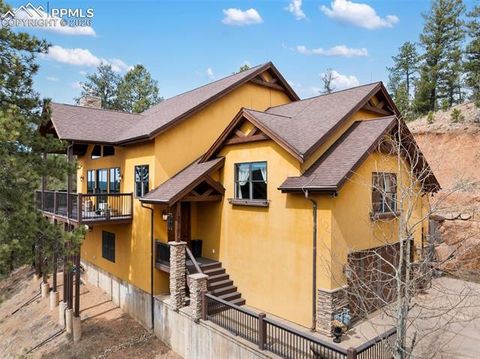 Tiny photo for 12810 Rampart Range Road, Woodland Park, CO 80863 (MLS # 9476212)