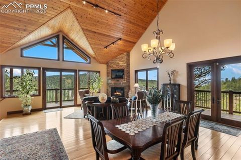 Tiny photo for 12810 Rampart Range Road, Woodland Park, CO 80863 (MLS # 9476212)