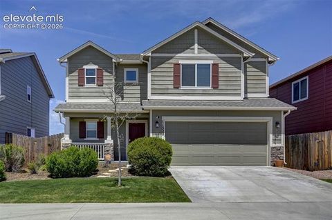 Photo of 11522 Moonrock Heights, Peyton, CO 80831 (MLS # 7458407)