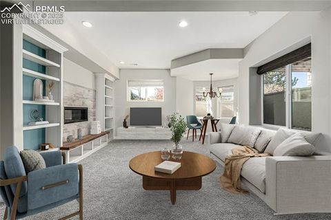 Tiny photo for 13610 Kitty Joe Court, Colorado Springs, CO 80921 (MLS # 9422980)