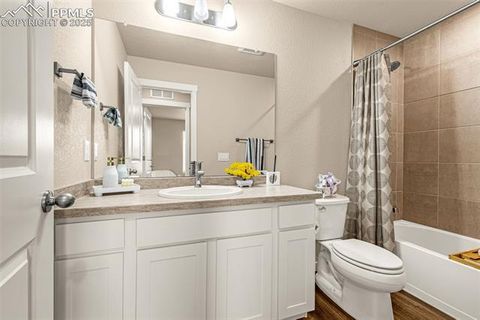 Tiny photo for 8090 Grey Bark Way, Colorado Springs, CO 80908 (MLS # 4923030)