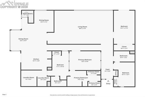 Tiny photo for 2190 Mesa Road, Colorado Springs, CO 80904 (MLS # 9941292)