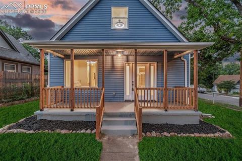 Photo of 801 E Cache La Poudre Street, Colorado Springs, CO 80903 (MLS # 8609003)