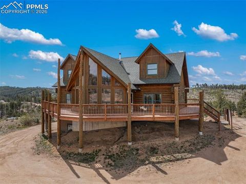 Photo of 392 Brooks Lane, Woodland Park, CO 80863 (MLS # 9541270)