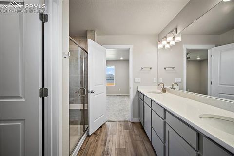 Tiny photo for 9124 Lanceleaf Drive, Colorado Springs, CO 80925 (MLS # 3924038)