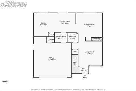 Tiny photo for 4691 Canyon Wren Lane, Colorado Springs, CO 80916 (MLS # 3383551)