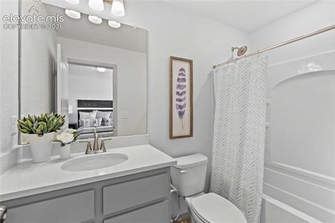 Tiny photo for 5864 Bowerman Lane, Colorado Springs, CO 80927 (MLS # 5895933)