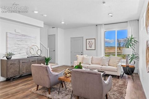 Tiny photo for 5864 Bowerman Lane, Colorado Springs, CO 80927 (MLS # 5895933)