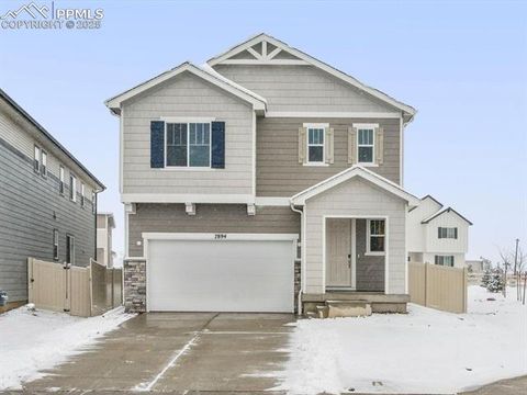 Photo of 7894 Rainy Creek Trail, Colorado Springs, CO 80925 (MLS # 8078148)