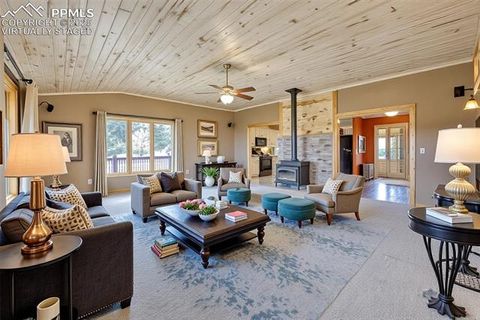 Tiny photo for 62 Cheyenne Road, Florissant, CO 80816 (MLS # 4835678)