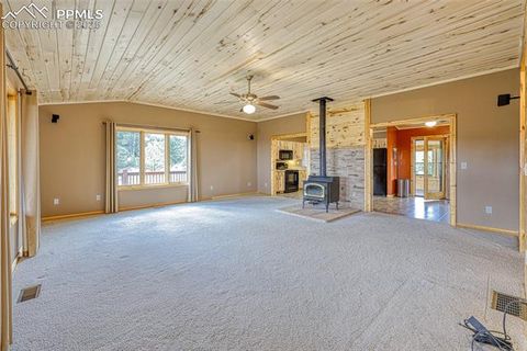 Tiny photo for 62 Cheyenne Road, Florissant, CO 80816 (MLS # 4835678)