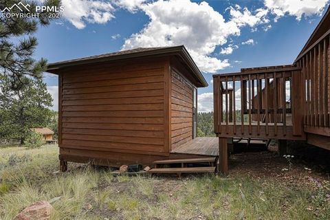 Tiny photo for 62 Cheyenne Road, Florissant, CO 80816 (MLS # 4835678)