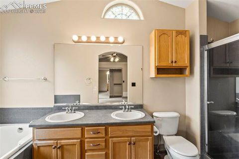 Tiny photo for 7558 Patina Court, Colorado Springs, CO 80922 (MLS # 3156010)