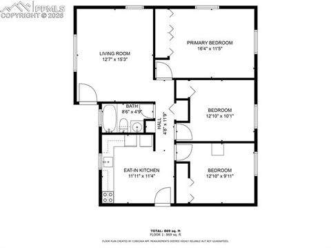 Tiny photo for 1203 Burnham Street, Colorado Springs, CO 80906 (MLS # 6836292)