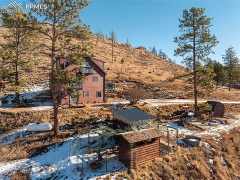 Tiny photo for 13469 Old Timer Trail, Woodland Park, CO 80863 (MLS # 6370063)