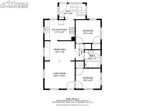 Tiny photo for 615 E Washington Street, Colorado Springs, CO 80907 (MLS # 1412101)