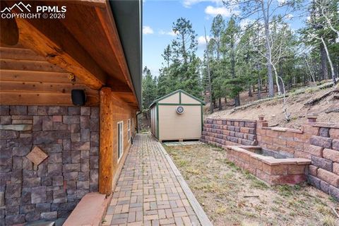 Tiny photo for 526 Wakanda Trail, Woodland Park, CO 80863 (MLS # 7327857)