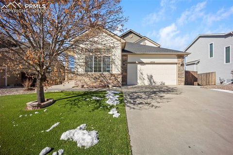 Tiny photo for 4862 Haiti Way, Colorado Springs, CO 80911 (MLS # 9726462)