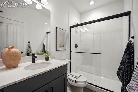 Tiny photo for 8275 Nat Love Drive, Colorado Springs, CO 80908 (MLS # 5075440)