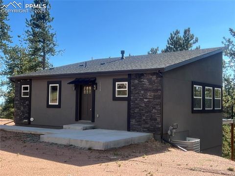 Photo of 1328 N Mountain Estates Road, Florissant, CO 80816 (MLS # 1232598)