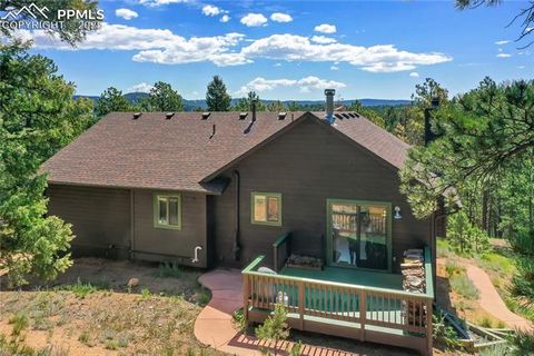 Tiny photo for 4041 Trout Creek Road, Woodland Park, CO 80863 (MLS # 6218834)