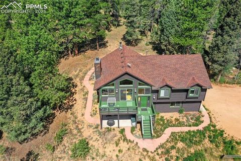 Tiny photo for 4041 Trout Creek Road, Woodland Park, CO 80863 (MLS # 6218834)