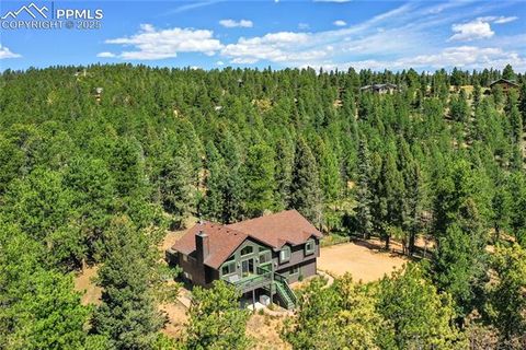 Tiny photo for 4041 Trout Creek Road, Woodland Park, CO 80863 (MLS # 6218834)