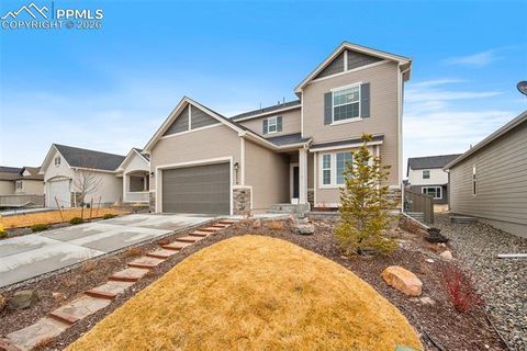 Photo of 8274 Harvey Logan Drive, Colorado Springs, CO 80908 (MLS # 6827625)