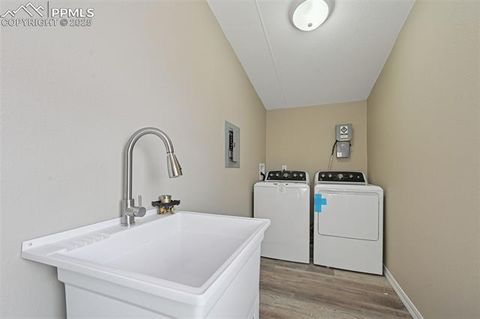 Tiny photo for 21150 Sampson Road, Peyton, CO 80831 (MLS # 9796437)