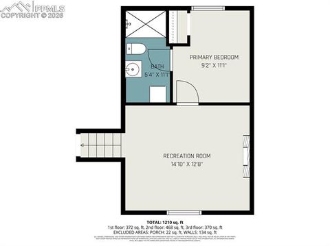 Tiny photo for 5465 Escondido Drive, Colorado Springs, CO 80918 (MLS # 2148730)