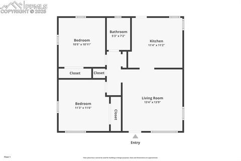 Tiny photo for 917 E Cimarron Street, Colorado Springs, CO 80903 (MLS # 3520705)
