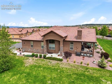 Photo of 12970 Cupcake Heights, Colorado Springs, CO 80921 (MLS # 7483192)