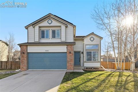 Photo of 3205 Cowhand Drive, Colorado Springs, CO 80922 (MLS # 1490576)