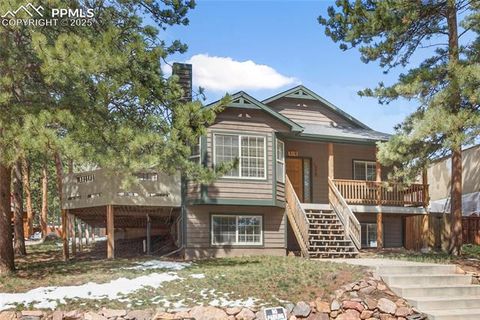 Tiny photo for 310 Evergreen Street, Woodland Park, CO 80863 (MLS # 9292209)