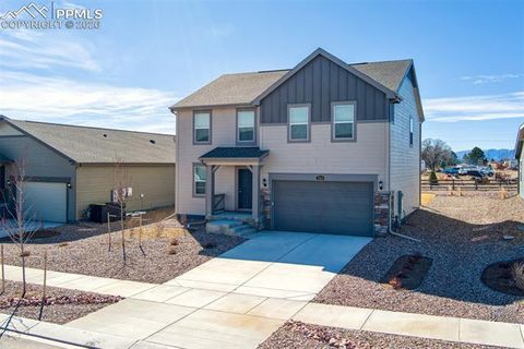 Photo of 7864 Desert Wrangler Drive, Colorado Springs, CO 80908 (MLS # 2893112)