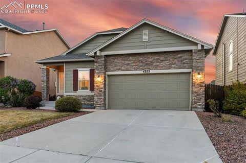 Photo of 4352 Canteen Trail, Colorado Springs, CO 80922 (MLS # 7038870)
