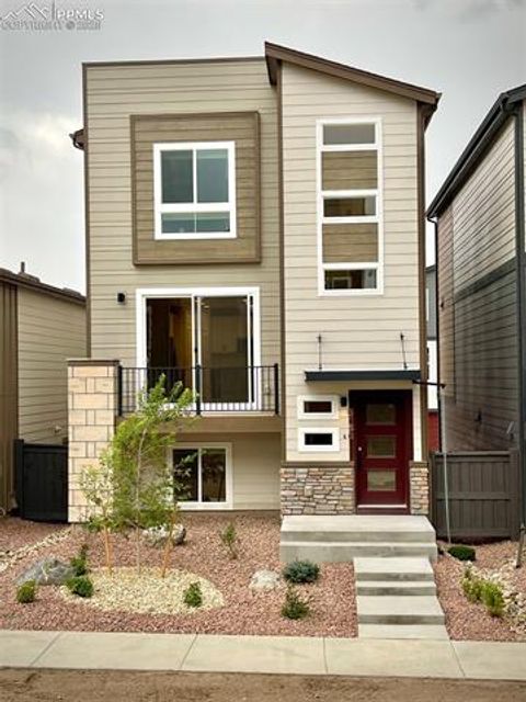 Photo of 6156 Steele Creek Way, Colorado Springs, CO 80922 (MLS # 3671843)