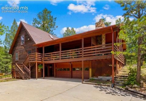 Photo of 370 High View Circle, Woodland Park, CO 80863 (MLS # 2872948)