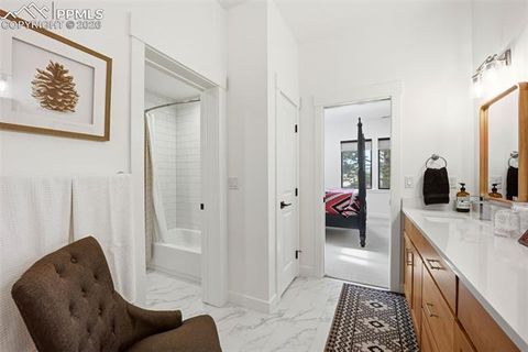 Tiny photo for 1005 Locklin Way, Woodland Park, CO 80863 (MLS # 8380998)