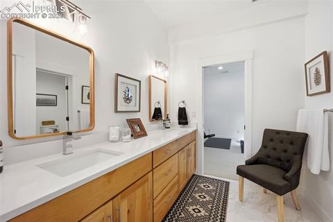 Tiny photo for 1005 Locklin Way, Woodland Park, CO 80863 (MLS # 8380998)