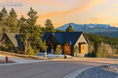 Tiny photo for 1005 Locklin Way, Woodland Park, CO 80863 (MLS # 8380998)