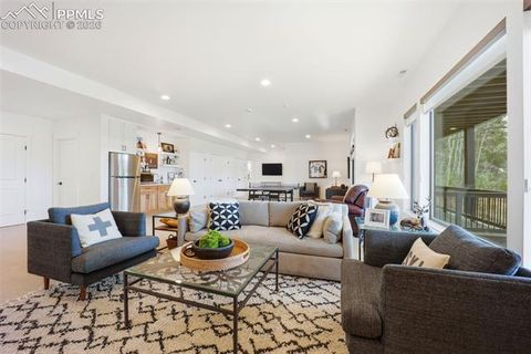 Tiny photo for 1005 Locklin Way, Woodland Park, CO 80863 (MLS # 8380998)