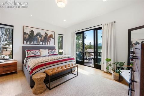 Tiny photo for 1005 Locklin Way, Woodland Park, CO 80863 (MLS # 8380998)