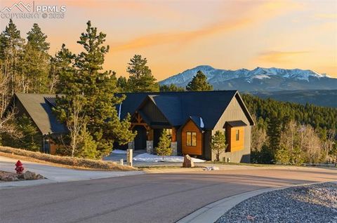 Tiny photo for 1005 Locklin Way, Woodland Park, CO 80863 (MLS # 8380998)