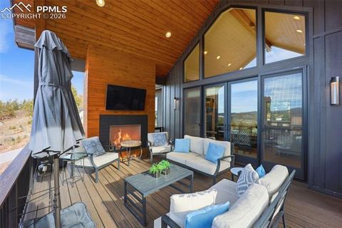 Tiny photo for 1005 Locklin Way, Woodland Park, CO 80863 (MLS # 8380998)